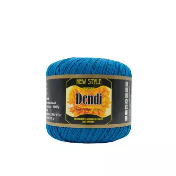 Пряжа Камтекс 'Денди' 50гр. 330м. (100% хлопок мерсеризованный) (022 джинса)