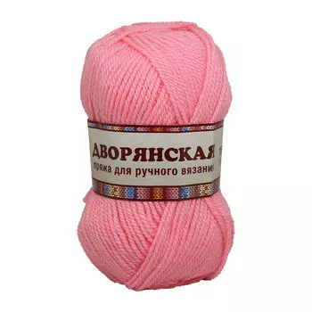 Пряжа Камтекс 'Дворянская' 100гр. 160м. (40% шерсть, 60% акрил) (056 розовый)