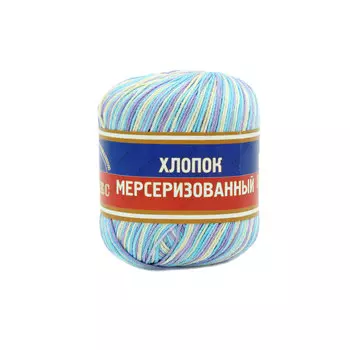 Пряжа Камтекс 'Хлопок мерсеризованный секционного крашения' 50гр. 200м (100%хлопок) (242 разн.6)