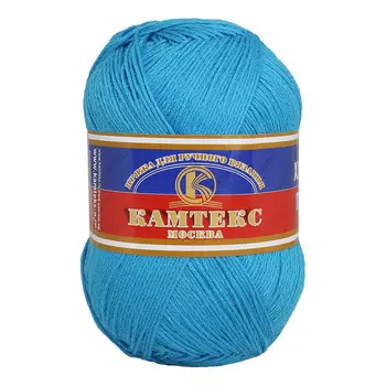 Пряжа Камтекс 'Хлопок полет' (100%хлопок) (129 лагуна)