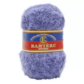 Пряжа Камтекс 'Хлопок Травка' 100гр. 220м. (65%хлопок, 35%полиамид) (060 фиолетовый)