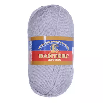 Пряжа Камтекс 'Лотос' (100%акрил) (008 серебристый)