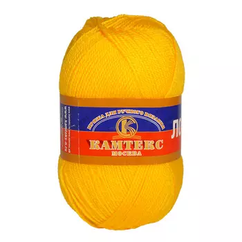 Пряжа Камтекс 'Лотос' (100%акрил) (104 желтый)