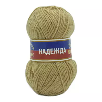 Пряжа Камтекс 'Надежда' 100гр. 220м. (30% шерсть, 70% акрил) (006 св. бежевый)