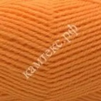 Пряжа Камтекс 'Надежда' 100гр. 220м. (30% шерсть, 70% акрил) (035 оранжевый)