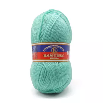 Пряжа Камтекс 'Надежда' 100гр. 220м. (30% шерсть, 70% акрил) (025 мята)