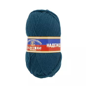 Пряжа Камтекс 'Надежда' 100гр. 220м. (30% шерсть, 70% акрил) (139 морск.волна)
