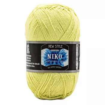 Пряжа Камтекс 'Нико' (100 % Хлопок) (202 цитрон)