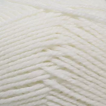 Пряжа Камтекс 'Нимфа' (35%шерсть, 65%акрил) (205 белый)