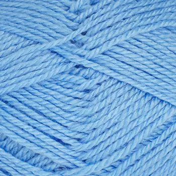 Пряжа Камтекс 'Нимфа' (35%шерсть, 65%акрил) (015 голубой)