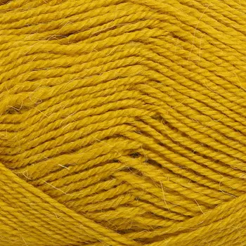 Пряжа Камтекс 'Нимфа' (35%шерсть, 65%акрил) (033 горчица)