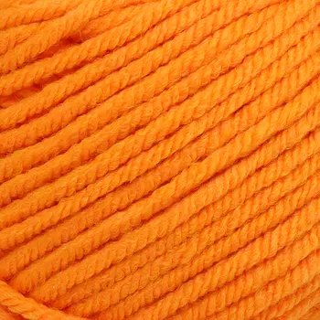 Пряжа Камтекс 'Подиум' 250гр. 125м. (50% шерсть, 48% акрил, 2% лайкра) (035 оранжевый)