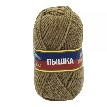 Пряжа Камтекс 'Пышка' (100%шерсть) (005 бежевый)