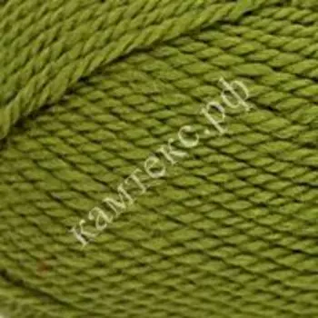 Пряжа Камтекс 'Пышка' (100%шерсть) (038 оливковый)