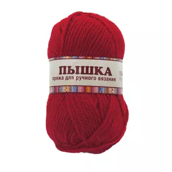 Пряжа Камтекс 'Пышка' (100%шерсть) (046 красный)