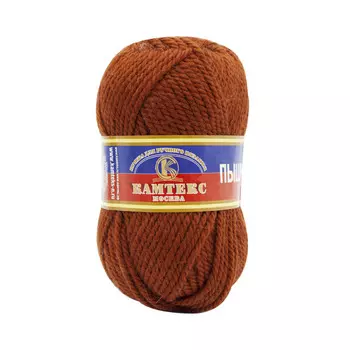 Пряжа Камтекс 'Пышка' (100%шерсть) (051 терракот)