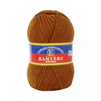 Пряжа Камтекс 'Пышка' (100%шерсть) (112 золотистый)