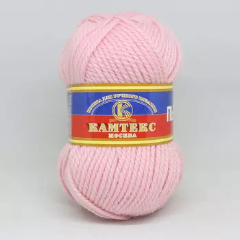Пряжа Камтекс 'Пышка' (100%шерсть) (292 роз. кварц)