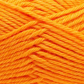 Пряжа Камтекс 'Романс' (50%шерсть, 50%акрил) (035 оранжевый)