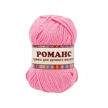 Пряжа Камтекс 'Романс' (50%шерсть, 50%акрил) (056 розовый)