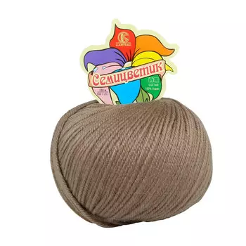 Пряжа Камтекс 'Семицветик' 100гр. 180м. (100% акрил) (113 какао)