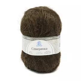 Пряжа Камтекс 'Северянка' 100гр. 150м. (30% шерсть, 5% верблюжья шерсть, 65% акрил) (063 шоколад)