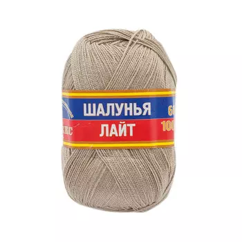 Пряжа Камтекс 'Шалунья лайт' (55%шерсть, 45%акрил) (007 лен)