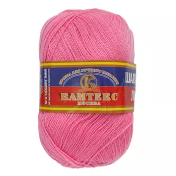 Пряжа Камтекс 'Шалунья лайт' (55%шерсть, 45%акрил) (054 роз.супер)