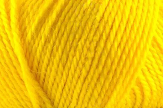 Пряжа Камтекс 'Соната' 100гр. 250м. (50%шерсть,50%акрил) (104 желтый)