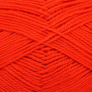 Пряжа Камтекс 'Соната' 100гр. 250м. (50%шерсть,50%акрил) (046 красный)