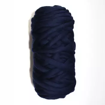 Пряжа Камтекс 'Супер толстая' 500гр. 40м.(шерсть п/т 100%) (173 синий)