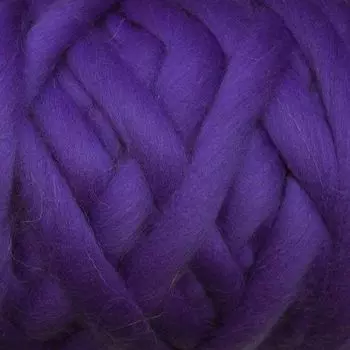 Пряжа Камтекс 'Супер толстая' 500гр. 40м.(шерсть п/т 100%) (060 фиолет.)