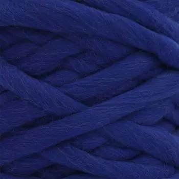 Пряжа Камтекс 'Супер толстая' 500гр. 40м.(шерсть п/т 100%) (019 василёк)