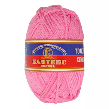Пряжа Камтекс 'Толстый хлопок' 100гр.100м. (100% хлопок) (056 розовый)