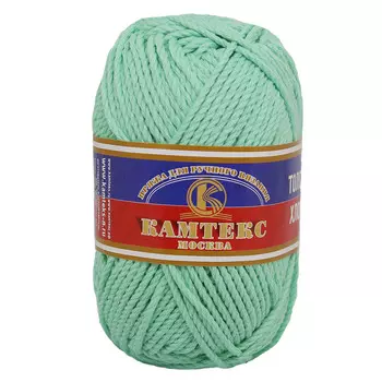 Пряжа Камтекс 'Толстый хлопок' 100гр.100м. (100% хлопок) (025 мята)