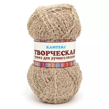 Пряжа Камтекс 'Творческая' 100гр. 270м. (100%хлопок) (077 т.бежевый)