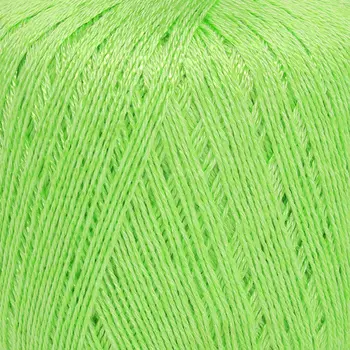 Пряжа Камтекс 'Вискозный шелк' блестящий (100%вискоза) (027 незрелый лимон)