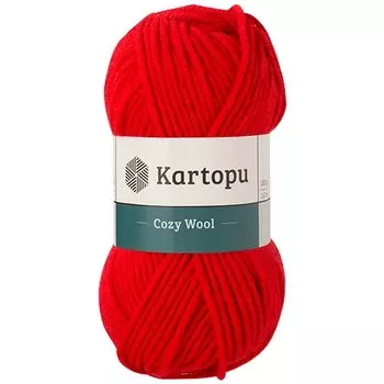 Пряжа KARTOPU 'Cozy Wool' 100г 110м (25% шерсть, 75% акрил) (K150)
