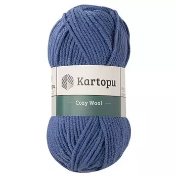 Пряжа KARTOPU 'Cozy Wool' 100г 110м (25% шерсть, 75% акрил) (K1533)