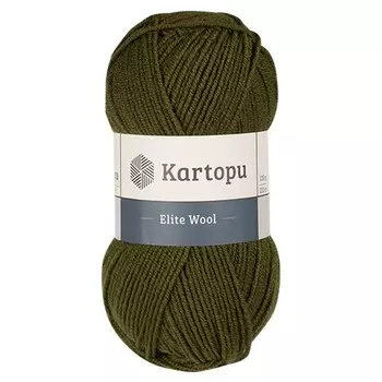 Пряжа KARTOPU 'Elite wool' 100г 220м (49% шерсть, 51% акрил) (K410)