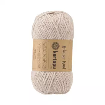 Пряжа KARTOPU 'MELANGE WOOL' 100гр. 170м (80%акрил, 20%шерсть) (MK00890)