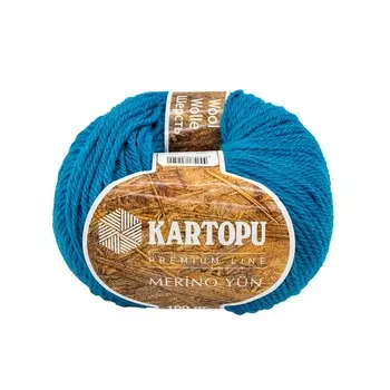 Пряжа KARTOPU 'MERINO WOOL' 100гр. 170м (100% шерсть) (K542)