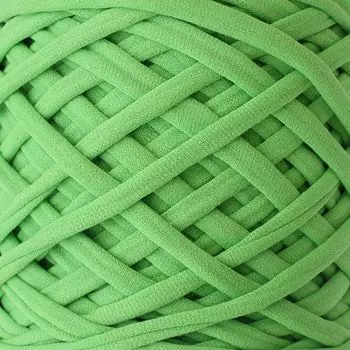 Пряжа 'Лента' 7-9мм, 100м (100% хлопок) (яблоки)