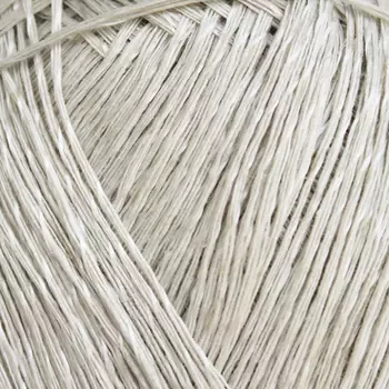 Пряжа Пехорка 'Блестящий лен' 100гр. 480м.(Лен-92%, Вискоза-8%) (01 белый)