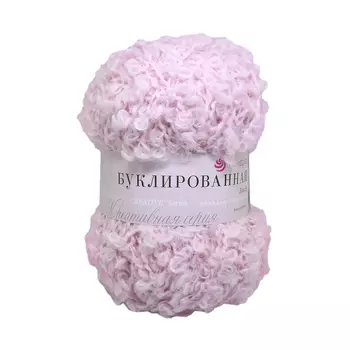 Пряжа Пехорка 'Буклированная' 200 гр., 220 м., упак./5 шт. (30% мохер, 20% шерсть, 50% акрил высокообъемный) (24-Орхидея)