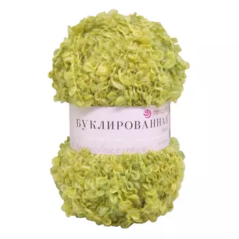 Пряжа Пехорка 'Буклированная' 200 гр., 220 м., упак./5 шт. (30% мохер, 20% шерсть, 50% акрил высокообъемный) (1097 М)