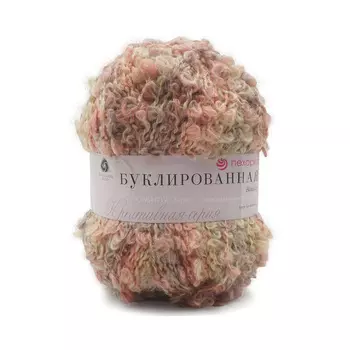 Пряжа Пехорка 'Буклированная' 200 гр., 220 м., упак./5 шт. (30% мохер, 20% шерсть, 50% акрил высокообъемный) (1239 М)