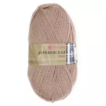 Пряжа Пехорка 'Деревенская' (100%шерсть) (412 верблюжий)