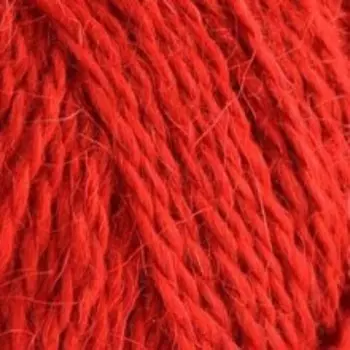 Пряжа Пехорка 'Деревенская' (100%шерсть) (88-Красн мак)