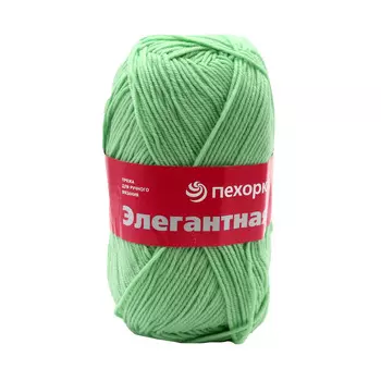 Пряжа Пехорка 'Элегантная' (100%мериносовая шерсть) (86-Анис)